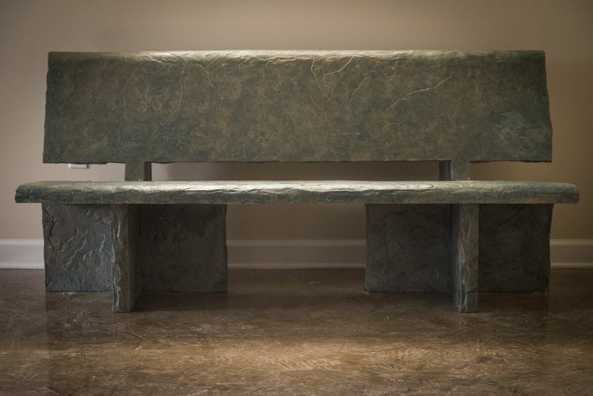 heirloom-slate-precast-mold-bench-set