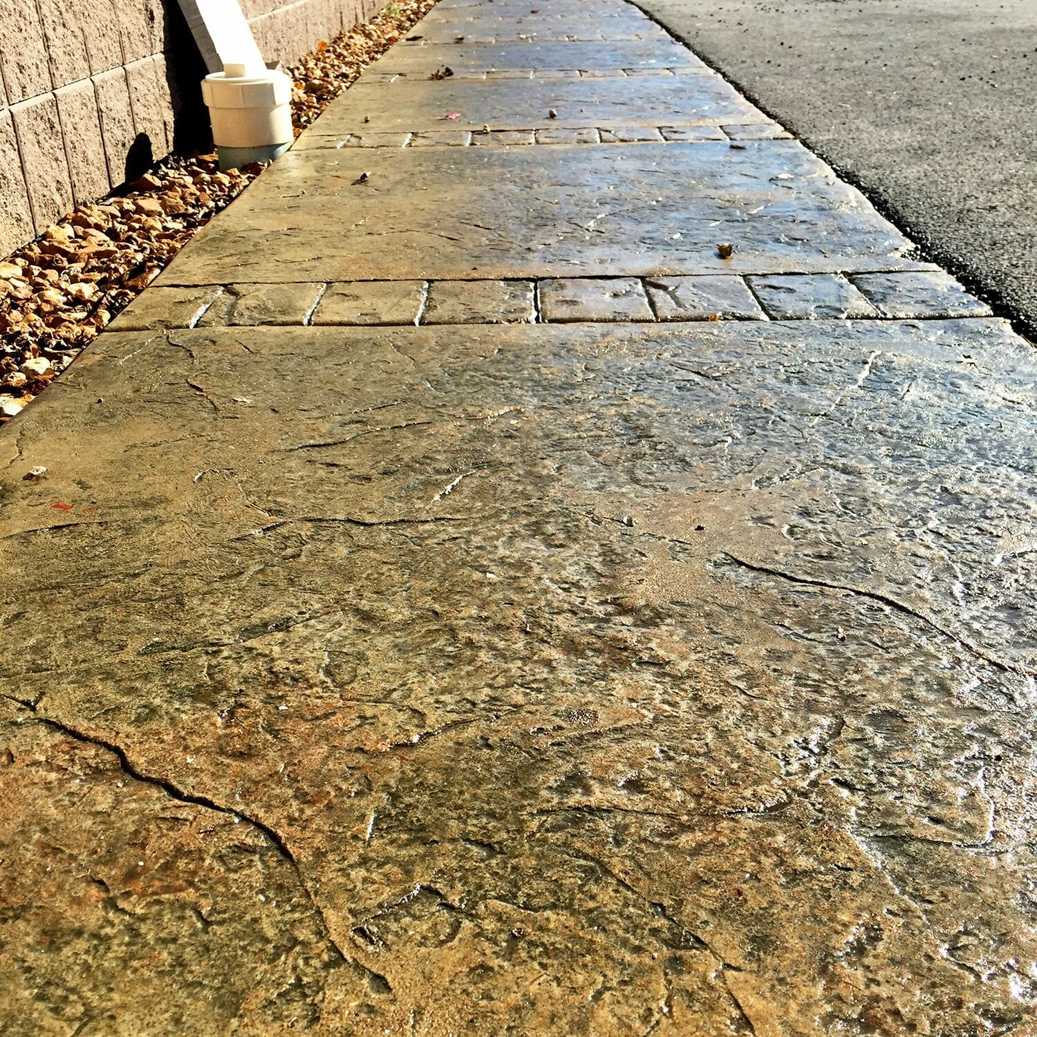 Штампованный бетон